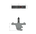 Lang Technik Quick•Point® Quick•Lock 52 for2-fold Grid Plate 52 
