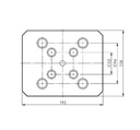 Lang Technik Quick•Point® Combo 5-Axis Riser 100 mm