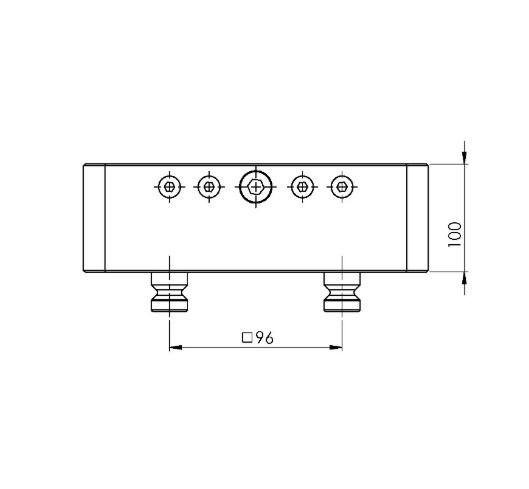 Lang Technik Quick•Point® Combo 5-Axis Riser 100 mm