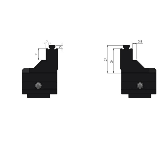 Lang Technik Spare Jaws for Makro•Grip® Night King (Item No. 68120-77)