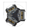 Lang Technik Quick•Point® 3-Face Pyramid with Combo Plates