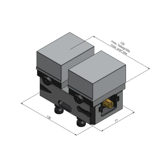 Lang Technik Avanti 77, Jaw Width 77, Length 130 mm 
