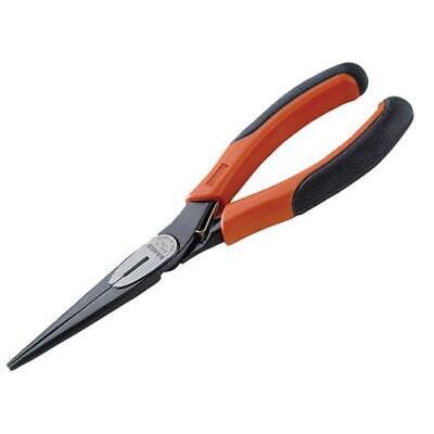 Bahco Kendiliğinden Açılan Çift Bileşenli Saplara Sahip Olan Fosfat Kaplamalı ERGO™ Uzun Hassas Kargaburunlar (140 mm)