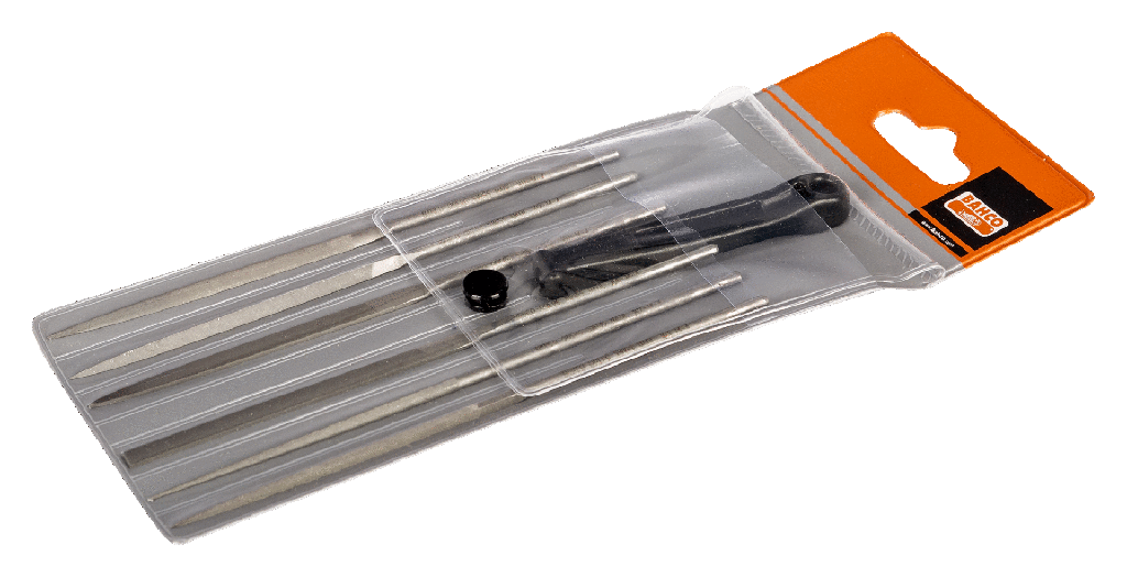 Bahco 6'lı saatçi eğe seti