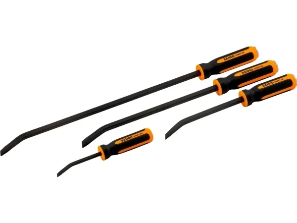 Bahco Dövme için bütün bıçak seti ile 4 parça Düz başlı manivela çubukları