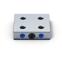 Lang Technik Quick•Point® 52 Grid Plate, 104×104×27 mm, without mounting bores 