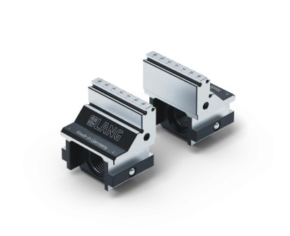 Spare Jaws without serration, for Makro•Grip® 5-Axis Vise 77, Jaw Width 46 mm