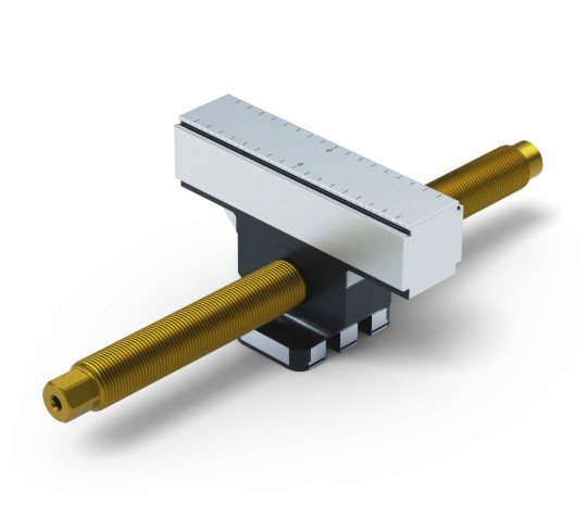 Lang Technik Center Jaw 125 (27 mm) + Spindle Length 264 mm 