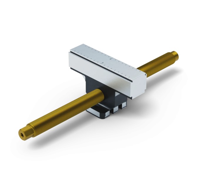 Lang Technik Center Jaw 125 (27 mm) + Spindle Length 314 mm 