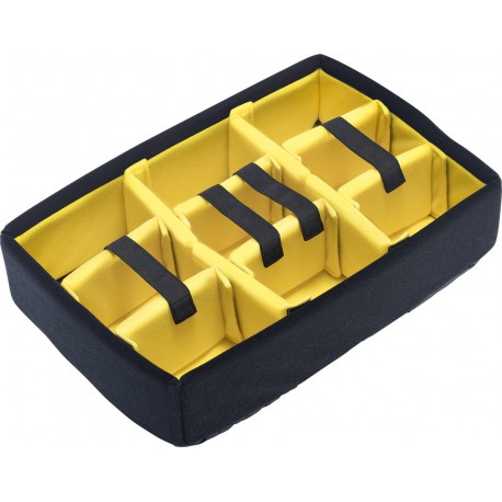 1505,DIVIDER/FOAM SET,BLK/YW,PELI