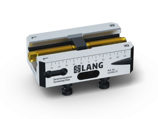 Lang Technik Centring Vice 77 Base, jaw width 77mm, length 130mm