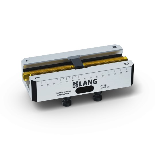 Lang Technik Centring Vice 77 Base, jaw width 77mm, length 170mm