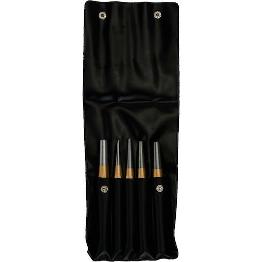 Bahco 5 parça konik zımba seti