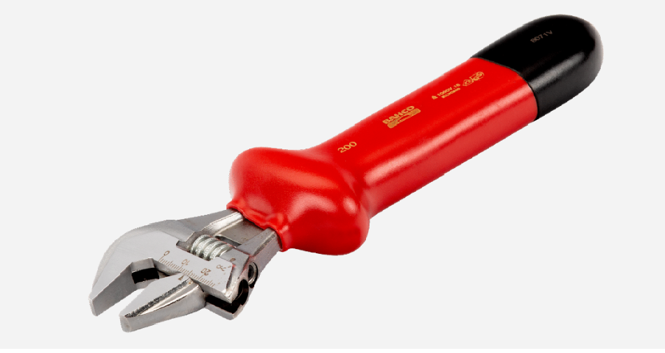 Bahco İzoleli ayarlanabilir kurbağacık