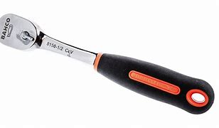 Bahco Cırcır kolu, 1/2”, çevrilebilir. 80 dişler/ 4.5° Hareket açılı. Sıkılaştırılmış