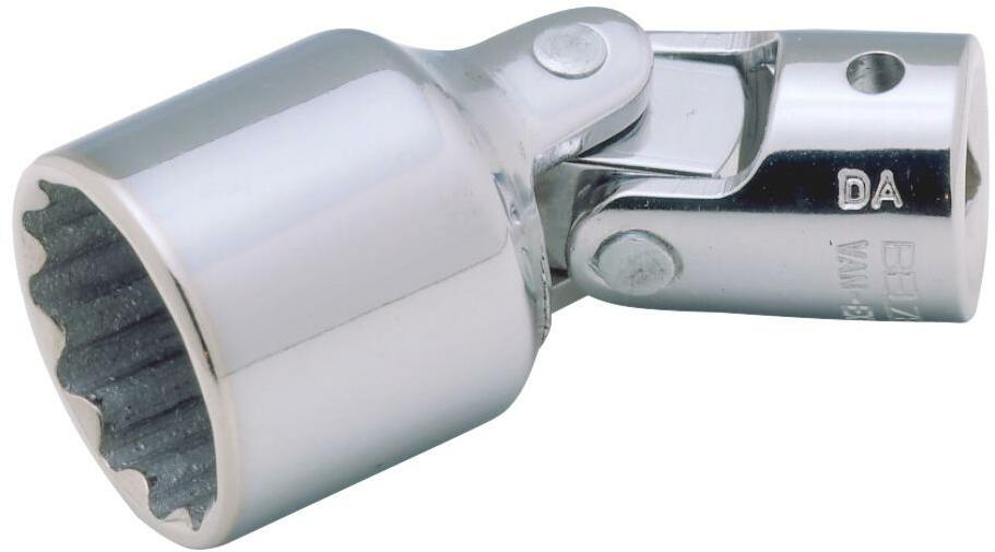 Bahco hareketli lokmalar, 3/8'' kare şaft. Çift altıgen, inç, ince çeper