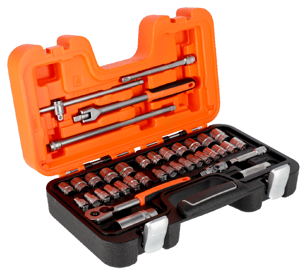 Bahco 3/8" Lokma Seti. 38 parça