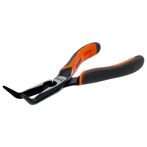 [2427 G-160 IP] Kendiliğinden Açılan Çift Bileşenli Saplara Sahip Olan Fosfat Kaplamalı ERGO™ 45° Eğik Uçlu Hassas Kargaburunlar (160 mm) Endüstriyel paketleme