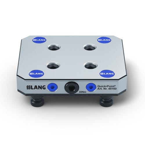 [45740] Lang Technik Quick•Point® 96, 4-fold Grid Plate, 384×384×27 mm, without mounting bores 