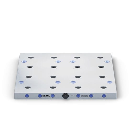 [45742] Lang Technik Quick•Point® 96, 4-fold Grid Plate, 384×384×27 mm, w/ mounting bores for 100 mm t-slot distance 
