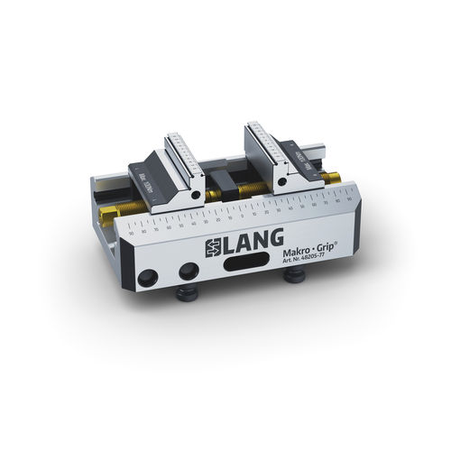 [48205-77 ] Lang Technik Makro•Grip® 5-Axis Vise 125, Jaw Width 77, Length 210 mm 