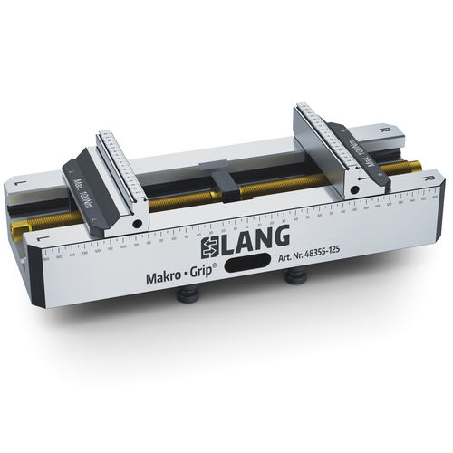 [48355-125] Lang Technik Makro•Grip® 5-Axis Vise 125, Jaw Width 125, Length 360 mm 