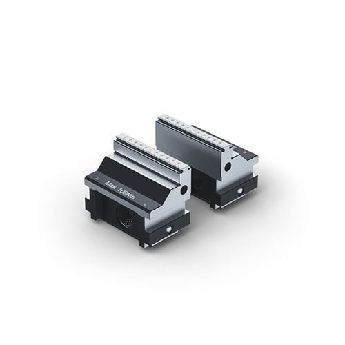 [48125-7720 ] Lang Technik Spare Jaws for Makro•Grip® 5-Axis Vise 125, Jaw Width 77 mm