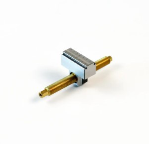 [47105-TG] Lang Technik Center Jaw 14 mm Makro•Grip® 46 + Spindle Ø 12 mm, length 122 mm