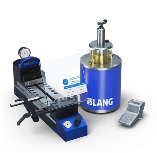 [52610] Lang Technik Makro•Grip® Stamping Unit, for the workbench, stamping range 260mm