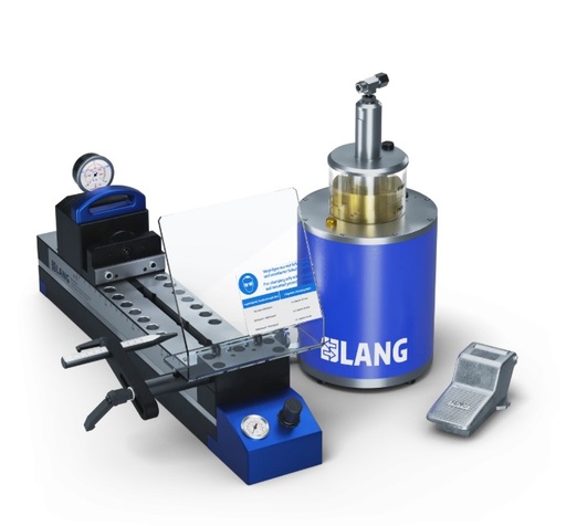 [54110] Lang Technik Makro•Grip® Stamping Unit, for the workbench, stamping range 410mm
