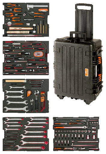 [4750RCHDW02FF2] Bahco 4750RHDDW02167 çanta, rüzgar enerjisi genel amaçlı el aletleri ile