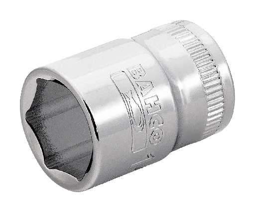 [7400SM-18] Bahco Standart lokmalar, 3/8'' kare şaft. Altıgen profil, metrik ölçü