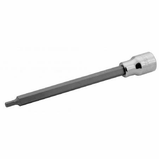 [7809M-17-120] Bahco 1/2" kare şaft uzun lokma, altıgen başlı vida için. 17 mm 120 mm