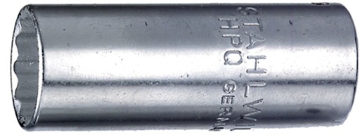 [A6800DM-13] Bahco Lokma uzun seri, 1/4” kare şaft. Yıldız, metrik ölçülerde, ince çeperli