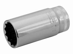 [A7402DZ-19/32] Bahco Lokma uzun seri, 3/8” kare şaft. Çift altıgen profil, inç