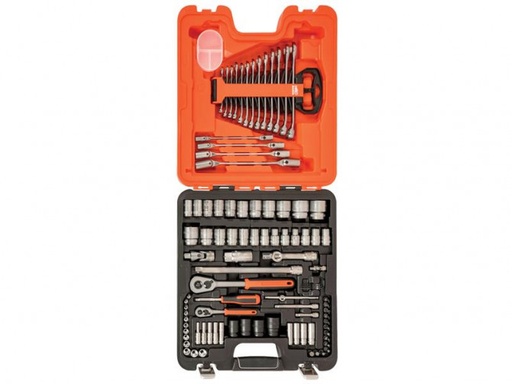 [S87+7] Lokma takım seti 1/4”, 1/2'' + kombine anahtar. 94 adet