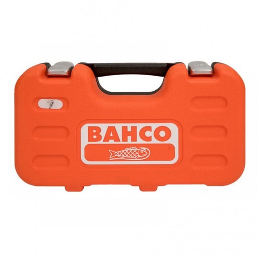 [SW65] Bahco Metrik Altıgen Profilli ve Döner Kafalı Cırcırlı 1/4 inç Kare Uçlu Lokma Seti - 65 Parça